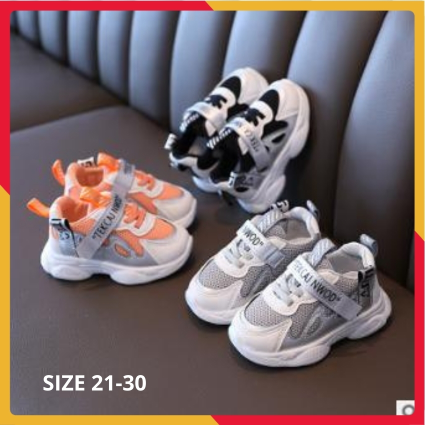 Giày Thể Thao Bé Trai Phong Cách Cá Mập Siêu Mềm Nhẹ Size 21-30