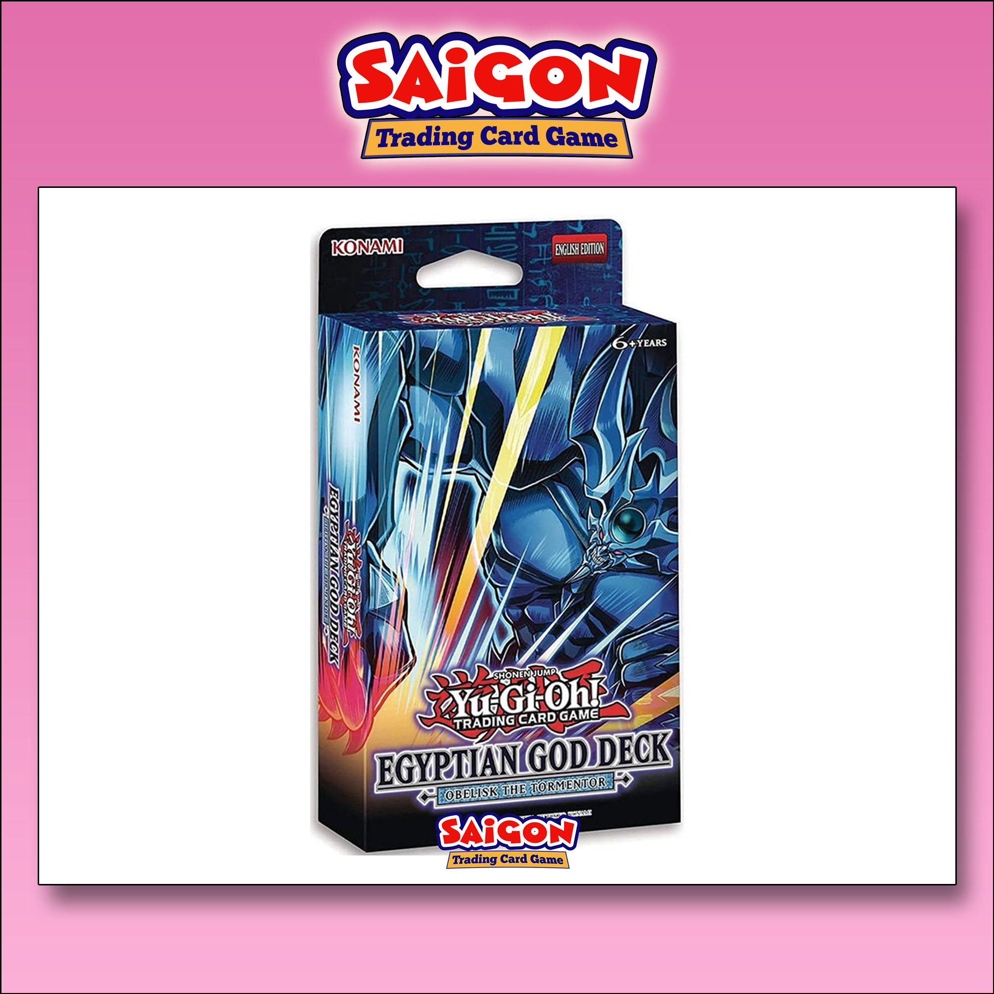 Bộ Bài Thần YugiOh! Egyptian God Deck: Obelisk the Tormentor - Chính Hãng Konami - Nhập Khẩu Châu Âu