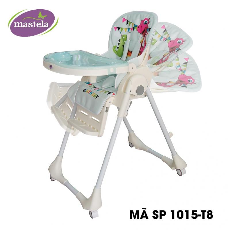 Ghế ngồi ăn cao Mastela MSTL-1015-PUPRIN cho bé từ 6 tháng đến 3 tuổi