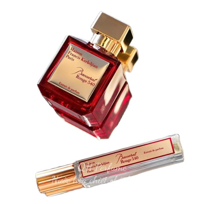 Nước hoa nam nữ unisex baccarat rouge 540 extrait đỏ
