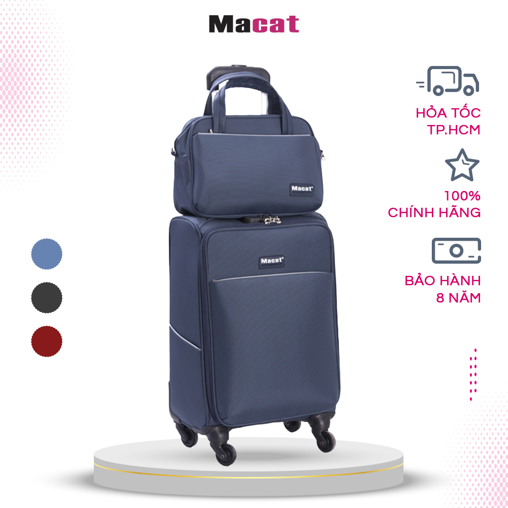 Bộ Vali Túi Du Lịch Macat MA7 – 19inch siêu gọn nhẹ