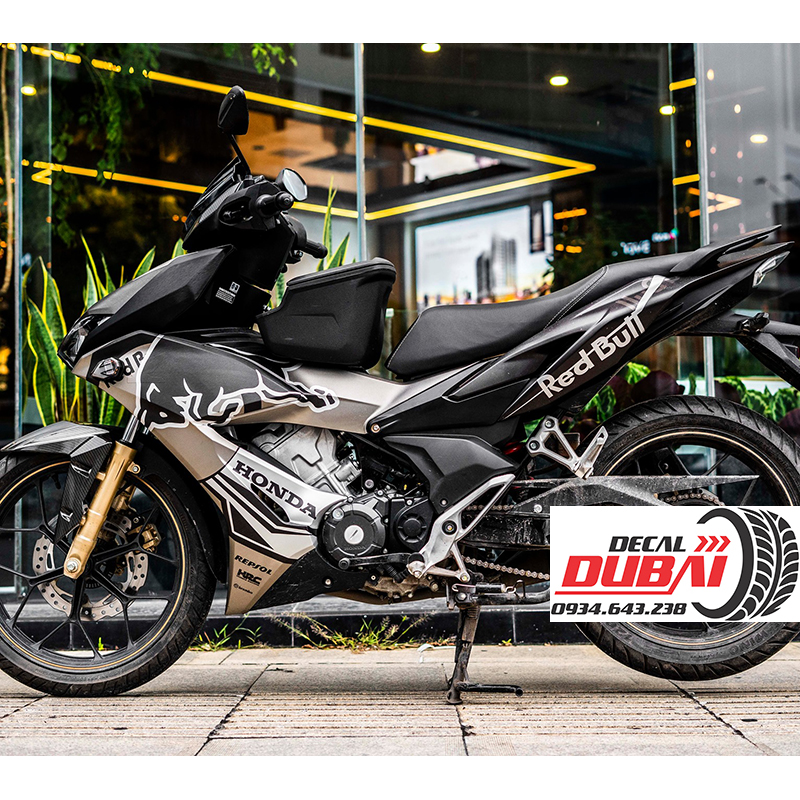 [HOT] Tem trùm Winner X Bạc Đen Redbull