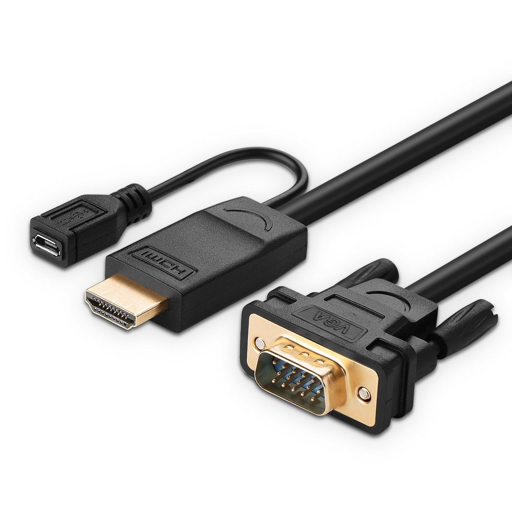 Cáp chuyển hdmi sang vga dài 1m5 ugreen 30449 - mrcomputer
