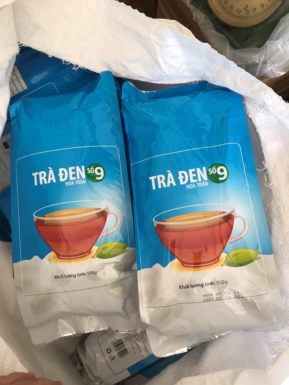 Trà đen hoa trân số 9 bao thơm – 500g