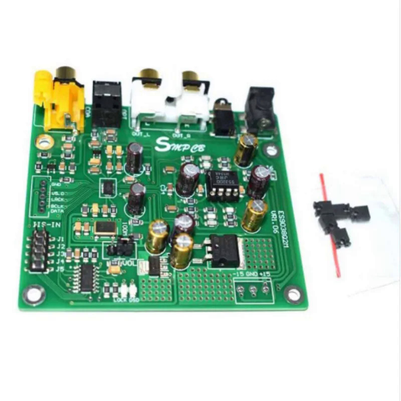 Es9038q2m i2s iis dsd dop đồng trục sợi spdif âm thanh kỹ thuật số dac bảng giải mã hỗ trợ 32bit 384k dsd256