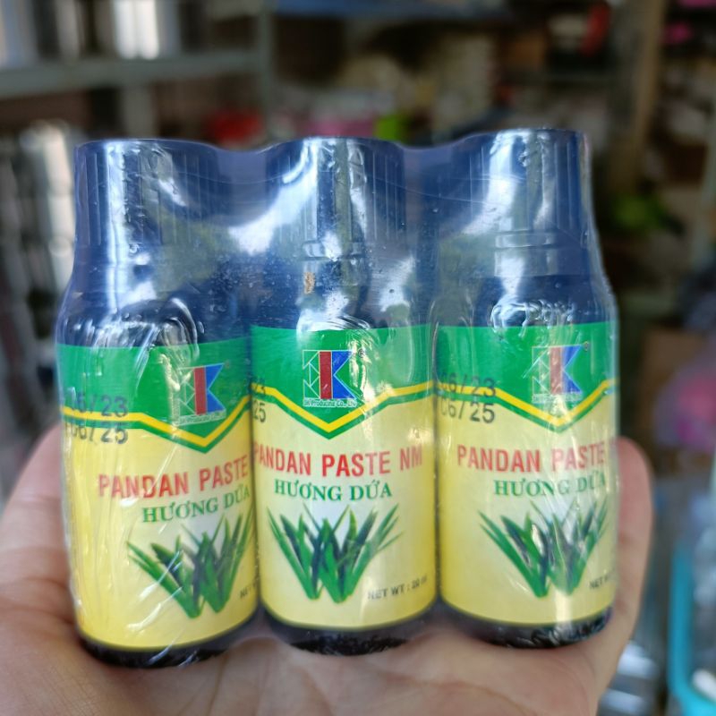 Hương lá dứa có màu 3k 20ml