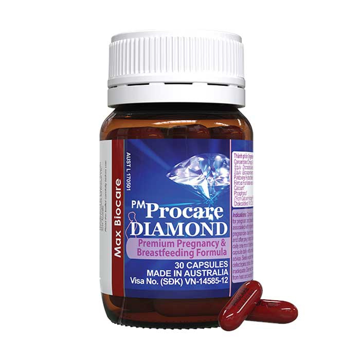 Viên uống cho phụ nữ có thai pm procare diamond