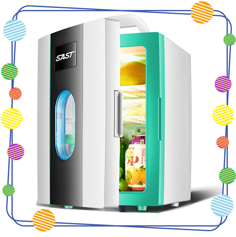 Tủ lạnh mini 10 lít SAST ST10L 2 chế độ làm lạnh hâm nóng cho gia đình và