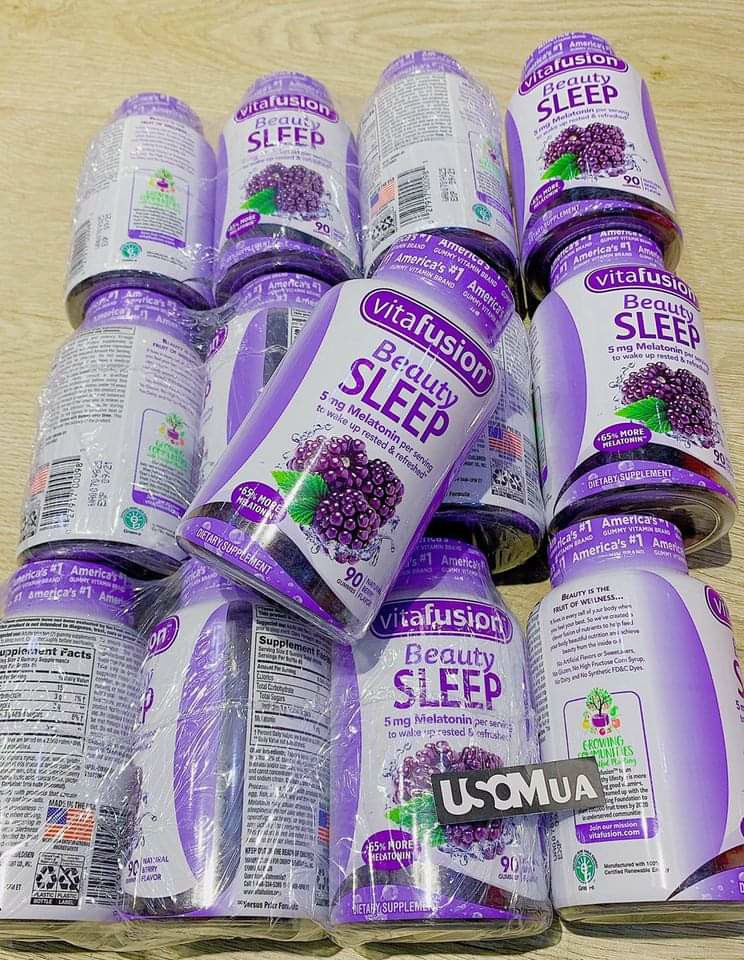 Kẹo ngủ Beauty Sleep Vitafusion - vị mới