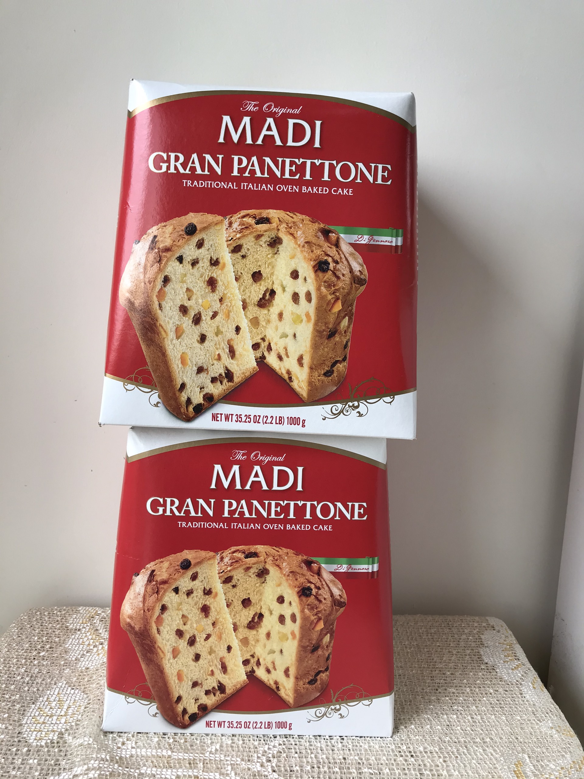 DATE 2021] BÁNH MÌ Ý MADI GRAN PANETTONE 1KG