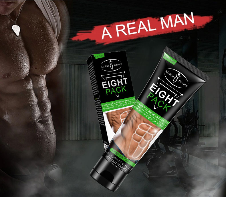 Kem Tan Mỡ Bụng Eight Pack Đốt Cháy Mỡ Thừa Siêu Nhanh 80G