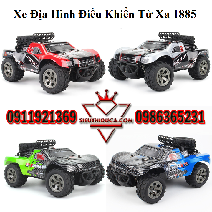 Xe địa hình điều khiển từ xa 1885, ô tô điều khiển từ xa, xe điều khiển từ xa địa hình