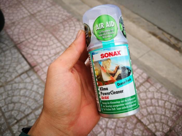 Khử mùi dàn lạnh xe ô tô sonax