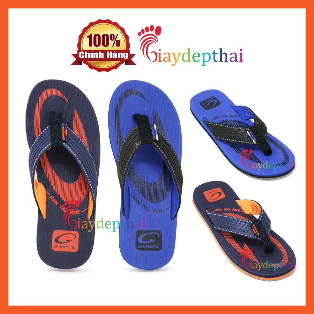 Dép nam nữ quai kẹp thái lan gambol 11353