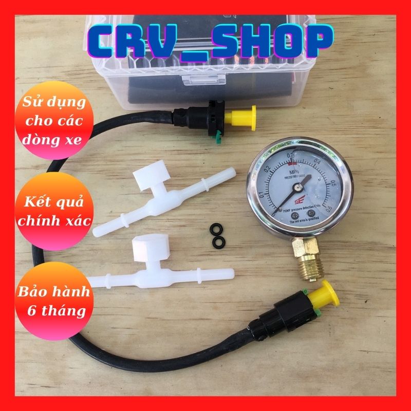 Đồng hồ đo áp suất bơm xăng Fi, bảo hành 6 tháng