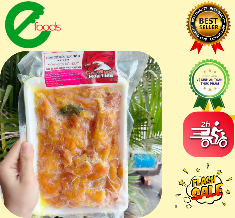 Chân gà ủ muối rút xương 500g