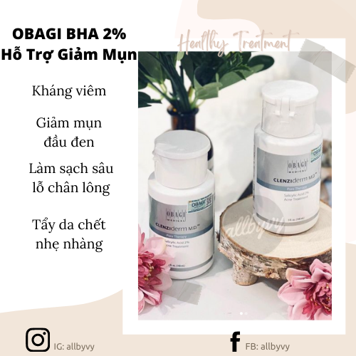 Allbyvy | dung dịch bha o-bagi hỗ trợ giảm mụn giảm nhờn 148ml