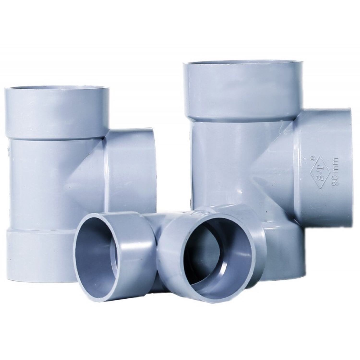 Tê và tê giảm pvc ống nước - phi 60, 90, 114