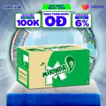 SALE 11.11-VC 12%] Thùng 24 Chai Nước Ngọt Giải Khát Có Gaz Mirinda Soda Kem (390ml/chai)