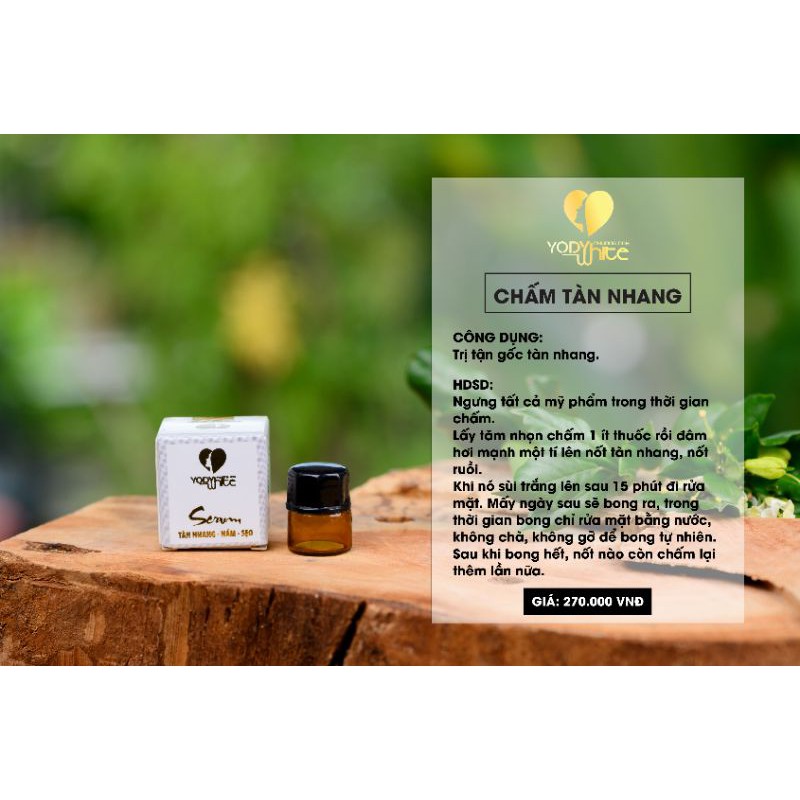 [MIỄN SHIP] SERUM TÀN NHANG NÁM SẸO YODY WHITE PHƯƠNG ANH CHUYÊN TÀN NHANG NÁM ĐINH MỤN THỊT MỤN CÓC SẸO LỒI