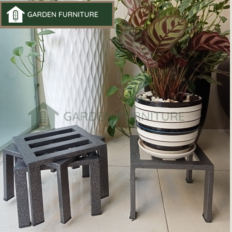 (COMBO 5 Kệ) Kệ sắt để chậu cảnh , kệ sắt sơn tĩnh điện để chậu hoa, sen đá, cây cảnh, kệ sắt trang trí nhà và văn phòng