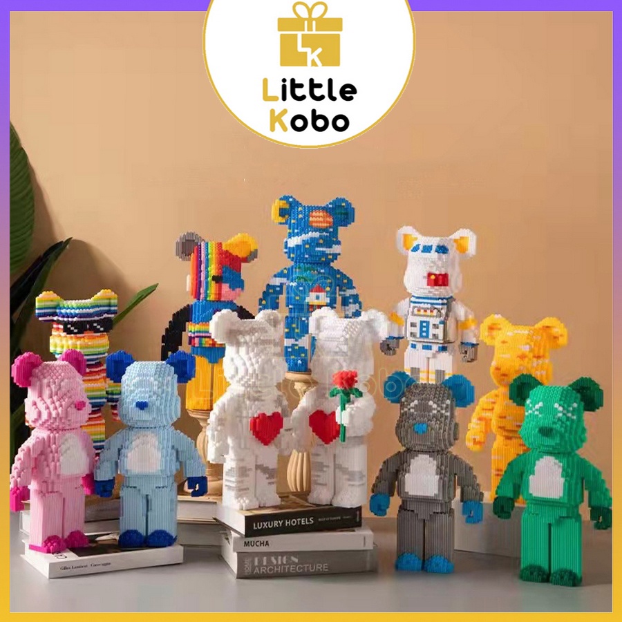 Giảm giá Mô Hình Chất Lượng Cao Chú Gấu Bụng Phệ BearBrick Mishka x Long  từ Medicom Toys  BeeCost