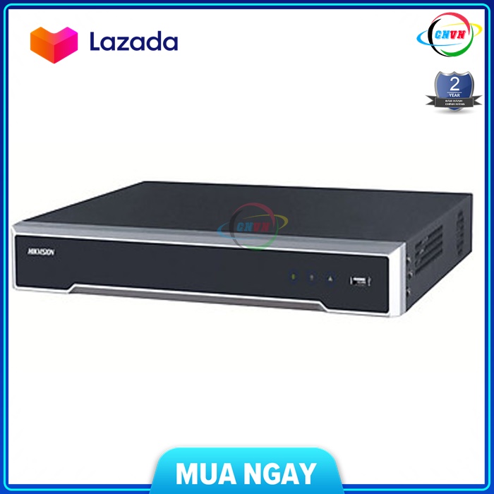 Đầu ghi ip 16 kênh hikvision ds-7616ni-k1 h.265+ - công nghệ việt nam