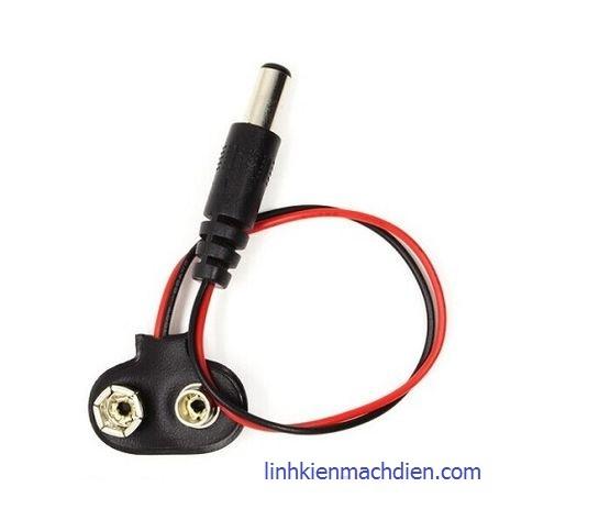 Giắc đế pin 9v sang dc