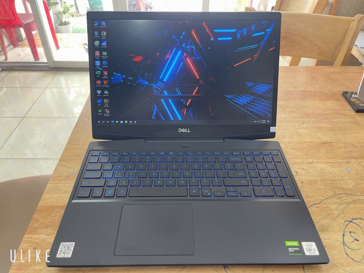 DELL GAMING G5 5500 CORE I5 5500 RAM 16G SSD 512G 15.6INCH FHD 120HZ GTX 1650