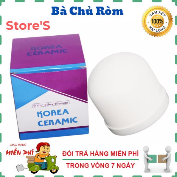 Nấm sứ bình lọc nước Korea Ceramic