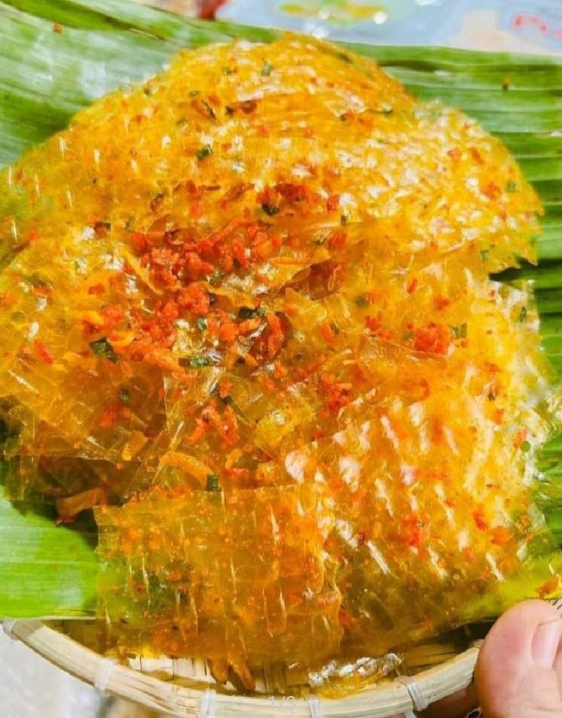 1 kg bánh tráng sate tôm