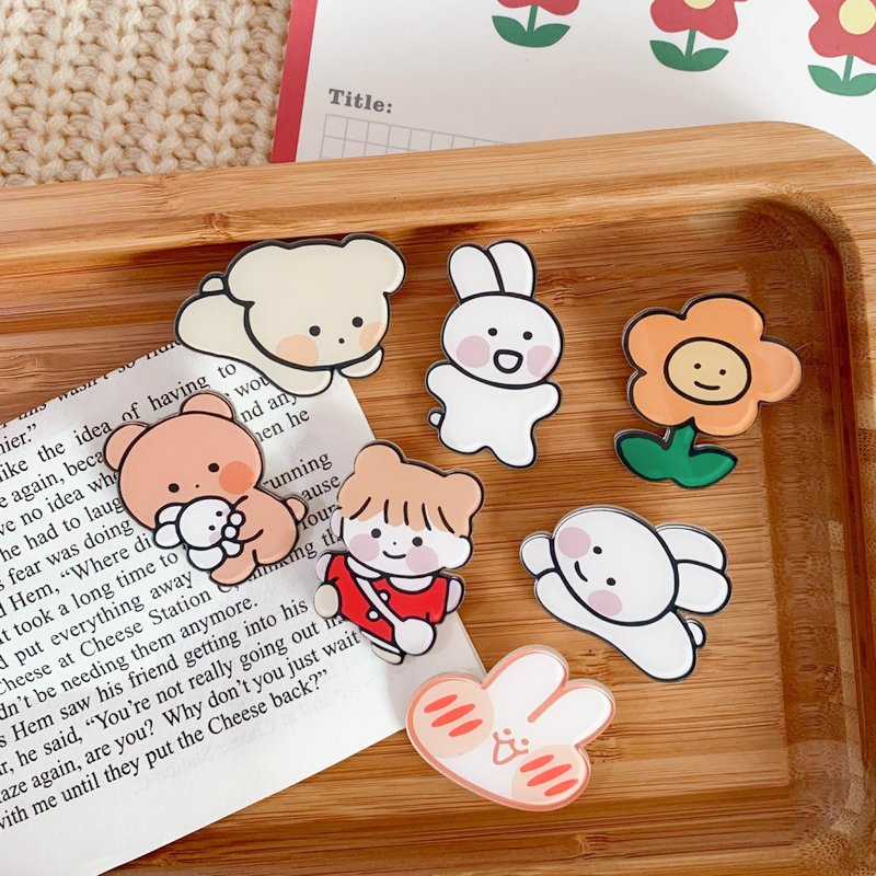 Sticker huy hiệu gắn balo túi xách kute nhiều mẫu