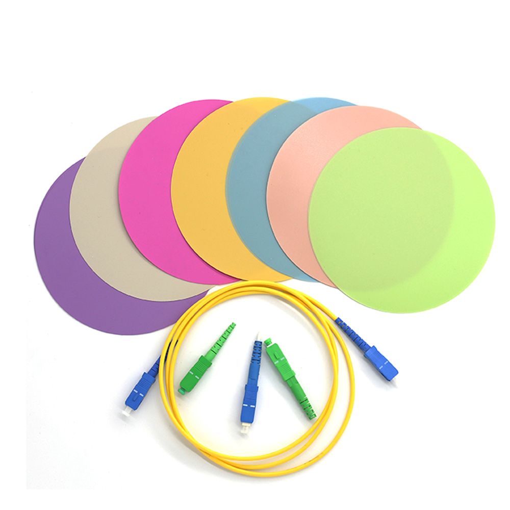 Atsafepro kim cương đánh bóng phim đánh bóng giấy cho bọc lại sợi quang vá dâycáp 50 cáihộp 127mm 5 ''đĩa