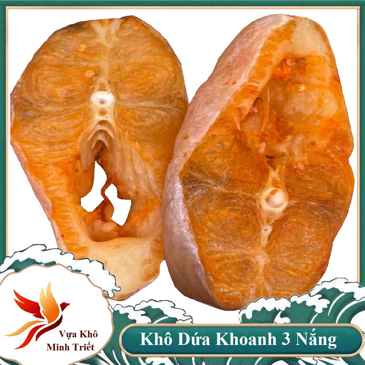 Khô Cá Dứa Khoanh 3 Nắng Vị Lạt Vừa Ăn( Không Mặn) , Phù Hợp cho Người Lớn Tuổi, Trẻ Nhỏ