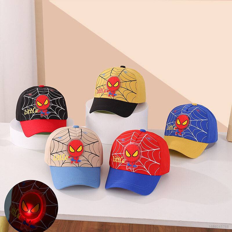 Spider-Man peaked cap summer sunshade breathable windproof Sunscreen