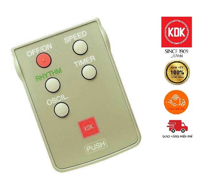 Remote quạt lửng kdk n30nh - điều khiển từ xa n30nh - hàng chính hãng