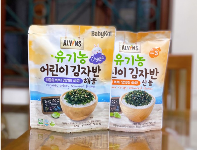 RẮC cơm rong biển hữu cơ Alvins