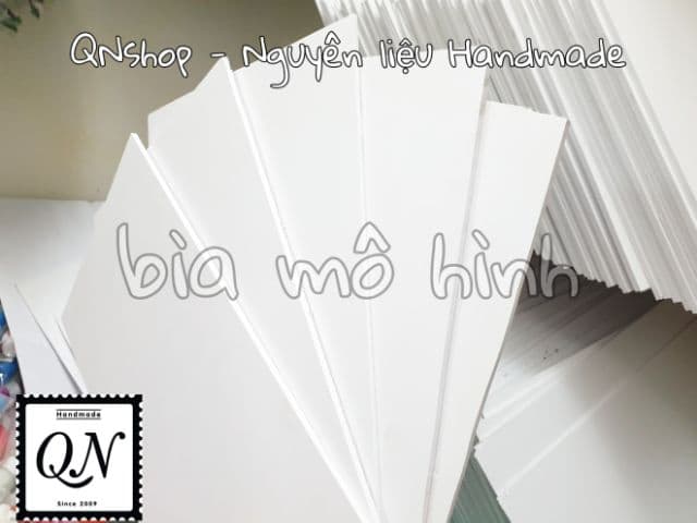 Bìa mô hình A4-A3 nguyên liệu làm mô hình, nguyên liệu Handmade, màu vẽ, nhíp dao trổ,...