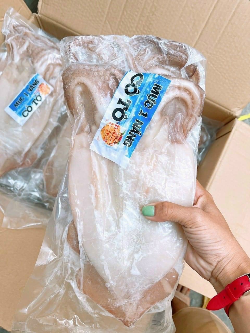 Mực 1 nắng loại to 1kg
