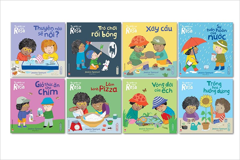Kim Đồng - Combo Thí nghiệm vui cùng Rosa
