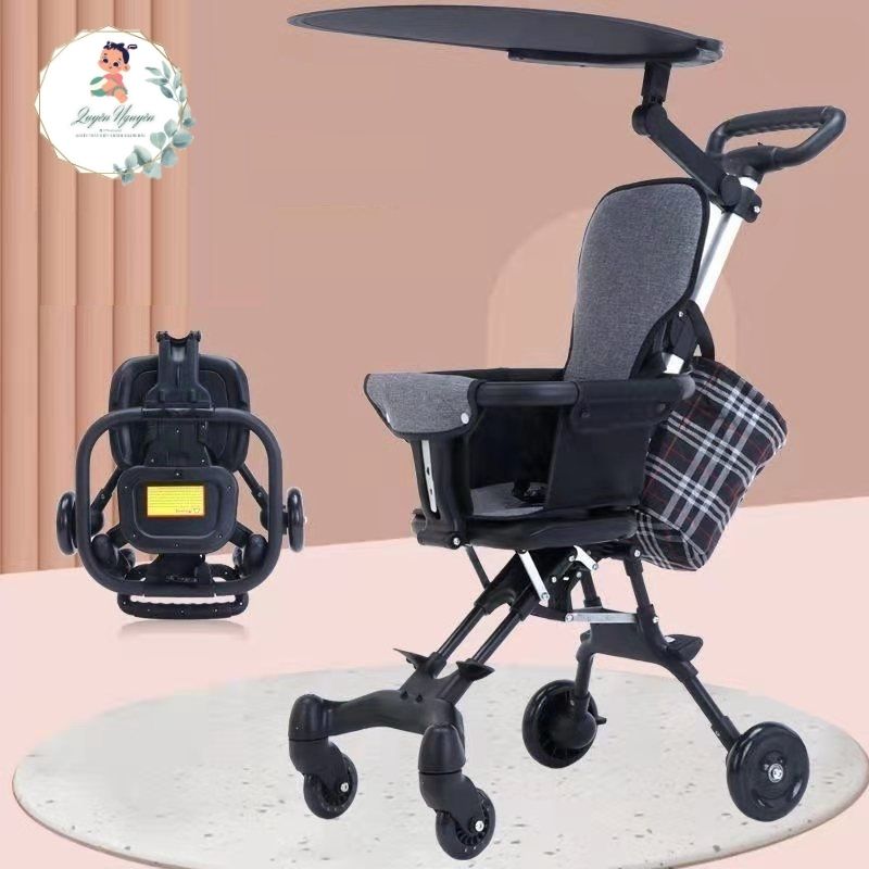 Xe đẩy gấp gọn, xe đẩy du lịch vbaby 520 dành cho bé từ 9 tháng đến 4 tuổi.