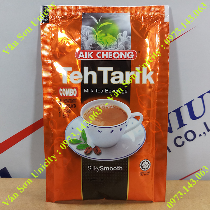 Gói nhỏ 40g trà sữa vị Cà phê Teh Tarik Coffee Aik Cheong
