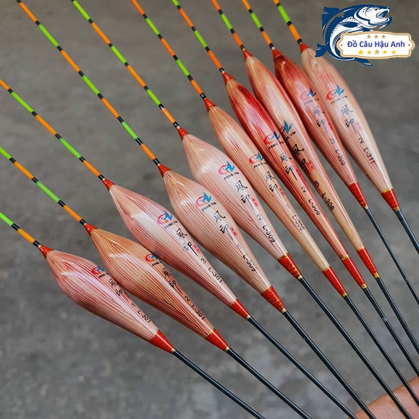 Phao câu cá cỏ lau tự nhiên chuyên dụng câu đài PC6 Hậu Anh FISHING phao câu cá phao cỏ tiện lợi hiệu quả