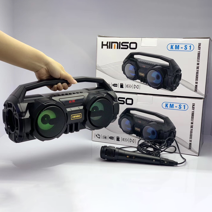 LOA KÈM MIC HÁT KARAOKE BLUETOOTH loai tốt