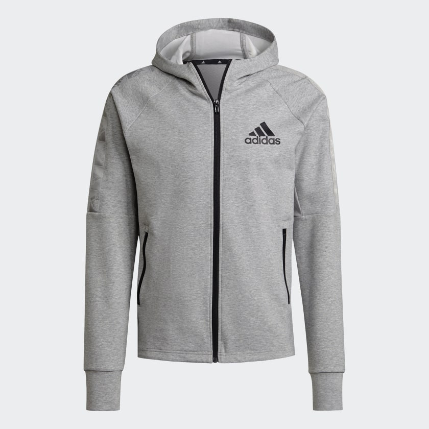 adidas adidas Z.N.E. Full-Zip Hoodie Men Black GM6533 – Sohoz
