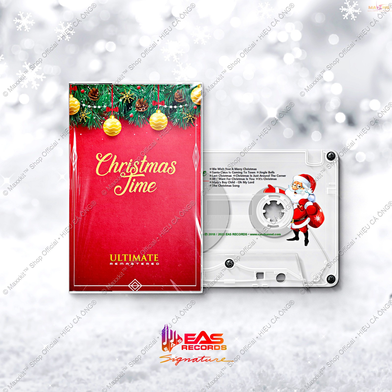 Băng cassette Christmas Time - EAS Records