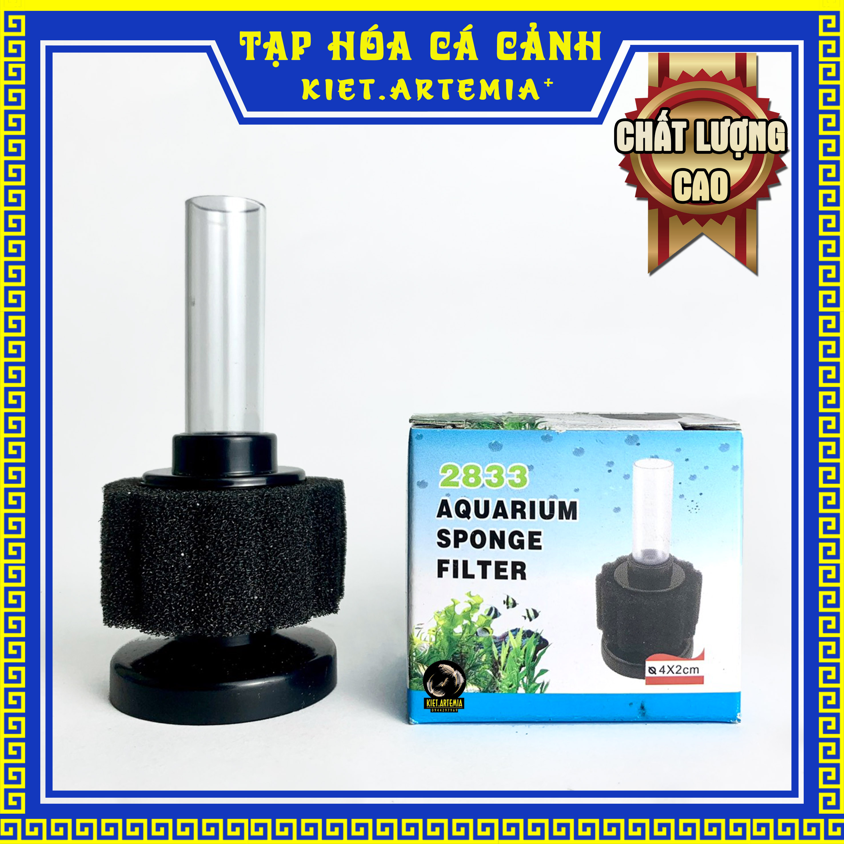 Lọc vi sinh bio cho hồ cá mini,xy-2833
