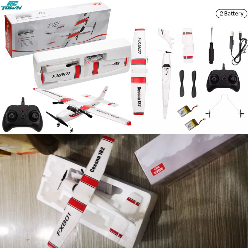 💥100%Chính hãng💥FX801 Máy Bay Điều Khiển Từ Xa Mốp Xốp EPP Máy Bay Lượn Gyro 2.4G 2CH Điều Khiển Từ Xa RTF Sải Cánh Máy Bay Máy Bay Đồ Chơi【Hoàn trả trong vòng 15 ngày】