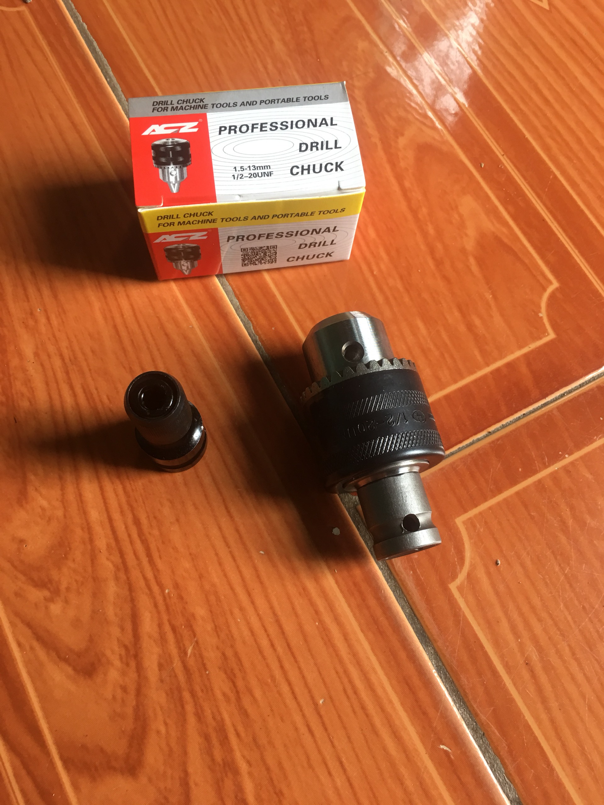 Bộ sản phẩm đầu chuyển vít và đầu chuyển khoan 13ly máy siết ốc Bulong