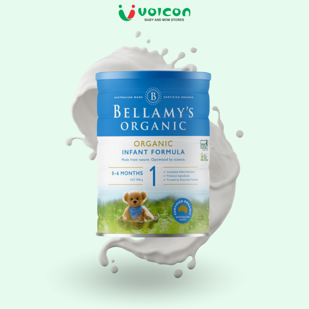 Bellamy Organic Protein A1 & A2 Formula Milk - Number 1, 2, 3, 4, Whole Milk, Organic, Genuine Imported from Australia - 4